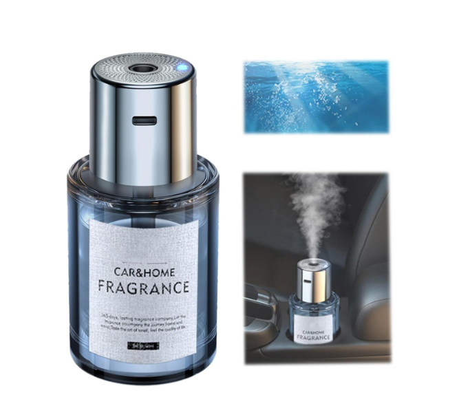 Difuzor Odorizant Auto Portabil 160ml – 5 Moduri, USB, Silențios, Lumină Ambientală