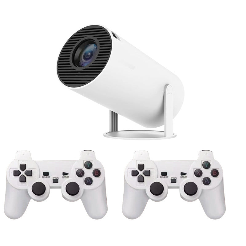 Videoproiector Portabil Inteligent cu 2 Controllere – Android 11, 4K, Wi-Fi 6, 130 inch