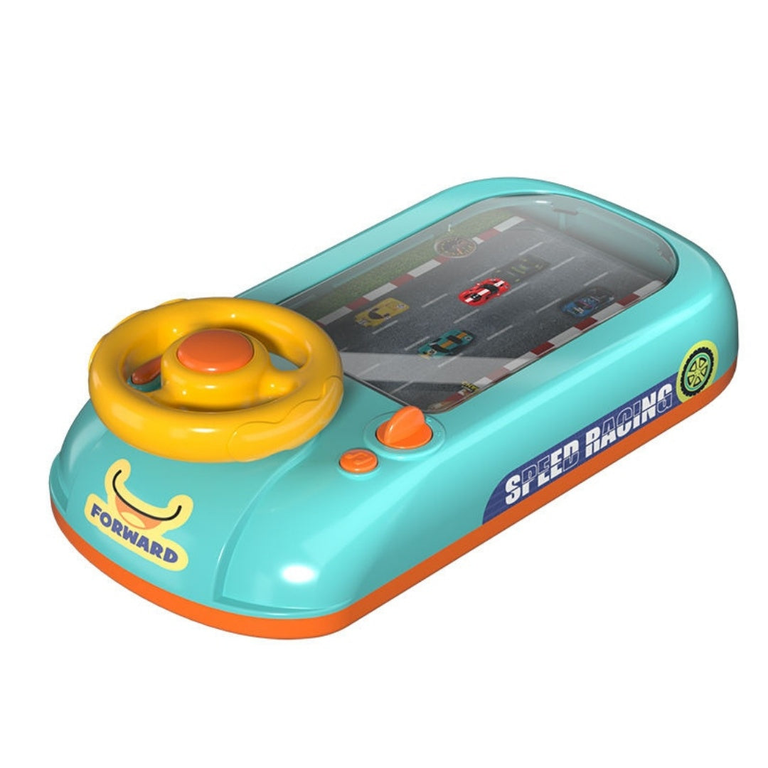 Volan Interactiv 360° pentru Copii 3+ - Simulator de Condus cu Sunete Realiste, Lumini LED și 2 Viteze
